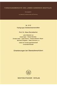 Orientierungen Bei Oberstufenschülern