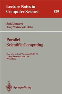 Parallel Scientific Computing