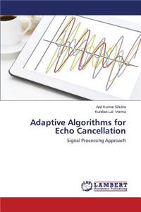 Adaptive Algorithms for Echo Cancellation