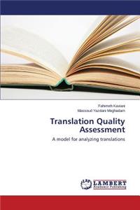 Translation Quality Assessment