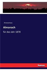 Almanach: für das Jahr 1878