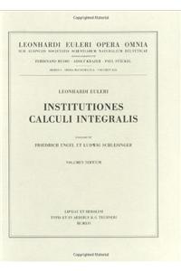 Institutiones Calculi Integralis 3rd Part