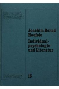 Individualpsychologie Und Literatur