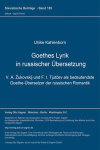 Goethes Lyrik in russischer Uebersetzung