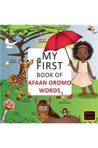 My First Book of Afaan Oromo Words