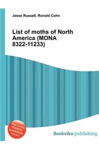 List of Moths of North America (Mona 8322-11233)