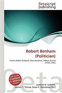 Robert Benham (Politician)