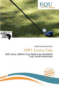 2007 Lexus Cup