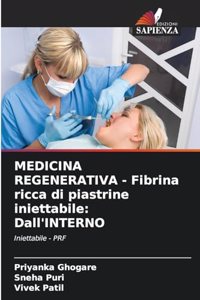 MEDICINA REGENERATIVA - Fibrina ricca di piastrine iniettabile