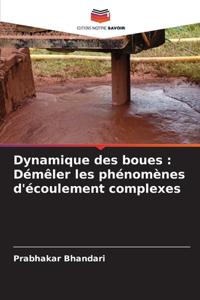 Dynamique des boues
