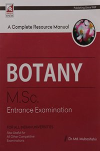 Botany M.Sc. Entrance Examination For All Indian Universites