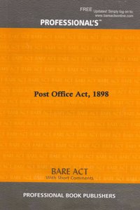 Post Office Act, 1898 [Paperback] Professional