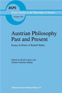 Austrian Philosophy Past and Present