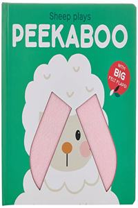 SHEEP PLAYS PEEKABOO