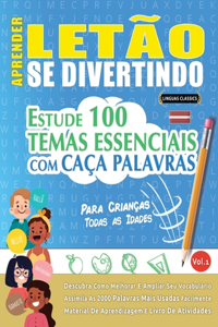 Aprender Letão Se Divertindo! - Para Crianças