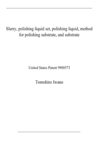 Slurry, polishing liquid set, polishing liquid, method for polishing substrate, and substrate