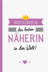 Notizbuch der besten Näherin in der Welt