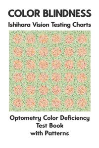 Color Blindness Ishihara Vision Testing Charts Optometry Color Deficiency Test Book With Patterns