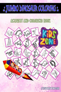 Jumbo Dinosaur Coloring