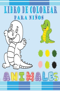 Animales Libro de Colorear para Niños