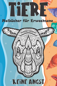 Malbücher für Erwachsene - Keine Angst - Tiere