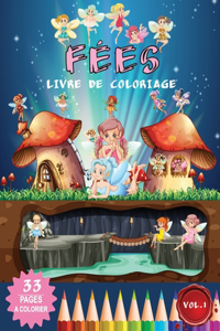 Livre De Coloriage Fée