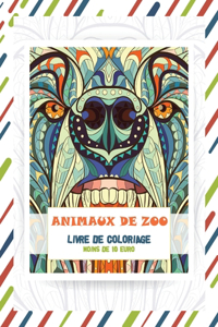 Livre de coloriage - Moins de 10 euro - Animaux de zoo