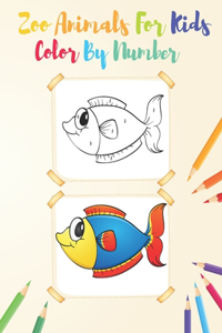Zoo Animals For Kids (Color By Number)