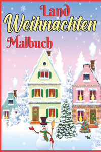 Land Weihnachten Malbuch
