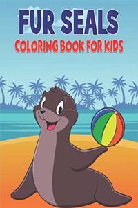 Fur Seals Coloring Book For Kids