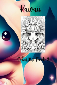 Kawaii Coloring Book 2