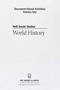 Wh Ansky/Doc Bs ACT Hss: Wld Hist 2006