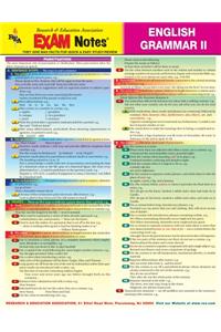 Exam Notes English Grammar II