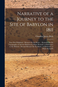 Narrative of a Journey to the Site of Babylon in 1811
