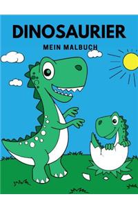 Dinosaurier Mein Malbuch