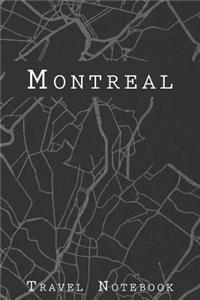 Montreal Travel Notebook