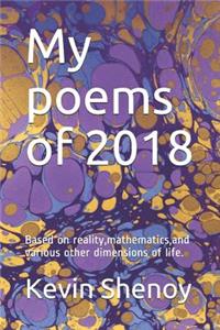 My poems of 2018