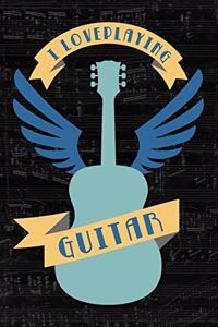 Guitar Manuscript Notebook