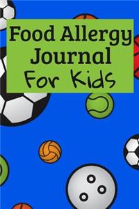 Food Allergy Journal For Kids