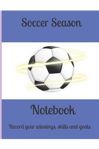 Soccer Season Notebook