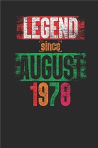 Legend Since August 1978
