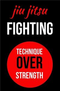 Jiu Jitsu Fighting Technique Over Strength