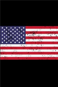 American Flag Notebook
