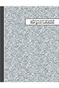 Dot grid notebook journal