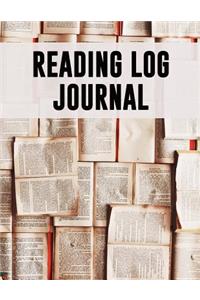 Reading Log Journal