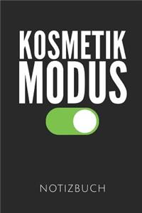 Kosmetik Modus Notizbuch