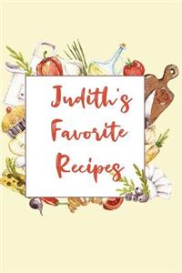 Judith's Favorite Recipes