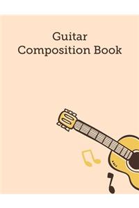 Guitar Composition Book
