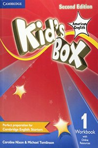 Kid's Box American English Level 1 Workbook with Online Resources