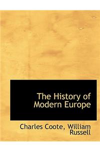 The History of Modern Europe